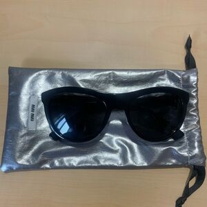 Miu Miu Black Sunglasses